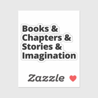 Sticker Conception du livre