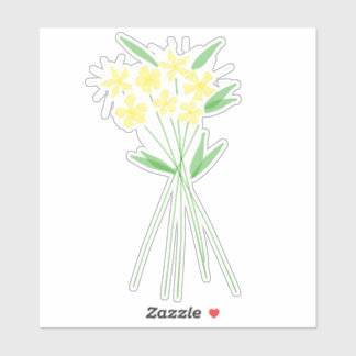 Sticker Conception florale