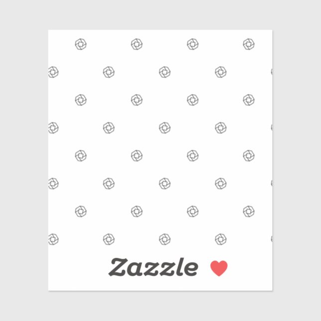 Sticker conception horizontale Trente-neuf (Feuille)