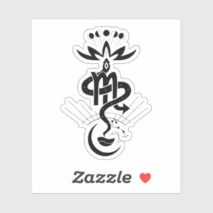 Sticker Conception originale pour 2025 Snake Print, Scorpi