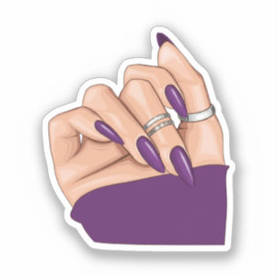 Sticker Conceptions Adorables pour l'Art des Ongles DIY