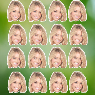 Sticker Confetti visage personnalisé