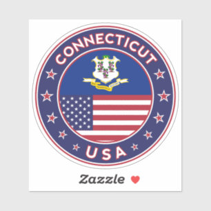 Sticker Connecticu