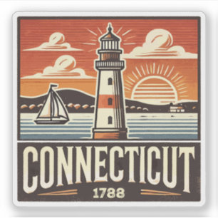 Sticker Connecticut