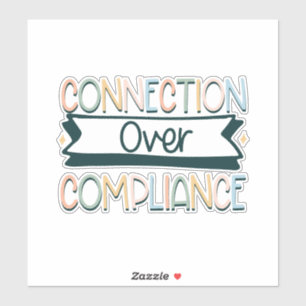 Sticker connexion sur conformité