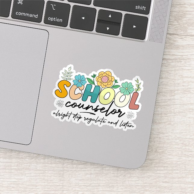 Sticker Conseiller scolaire Arrêtez de réglementer et d'éc (Détail)