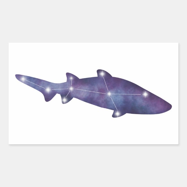 Sticker Constellation de Requin (Devant)