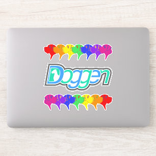 Sticker Contour Great Danes