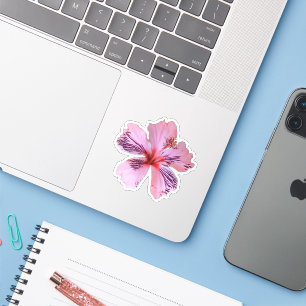 Sticker Contour Hibiscus