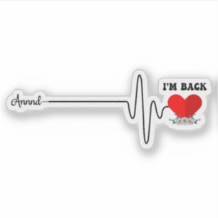 Sticker Contournement cardiaque ouvert Chirurgie Coeur Att