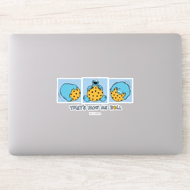 Sticker Cookie Monster | C'est comme ça que je roule (Ordinateur)