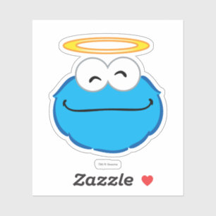 Sticker Cookie Souriant visage avec Halo