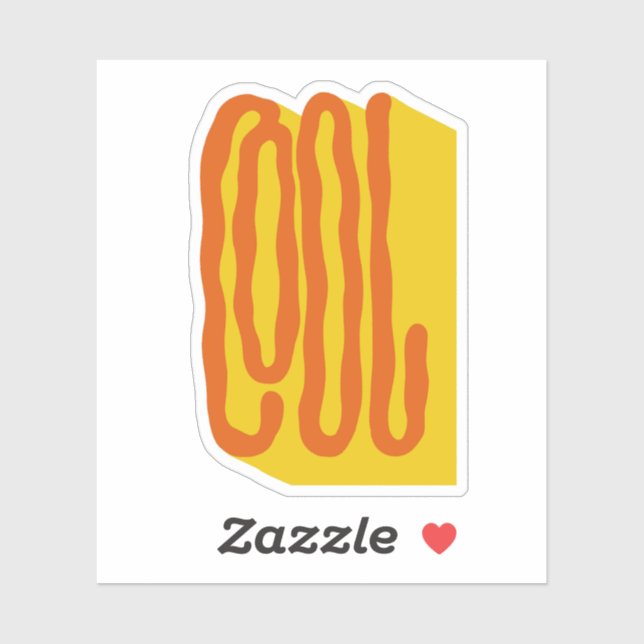 STICKER COOL (Feuille)