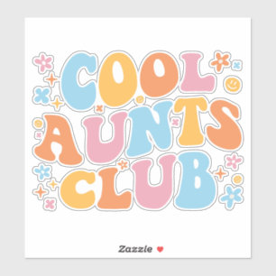 Sticker Cool Aunts Club III