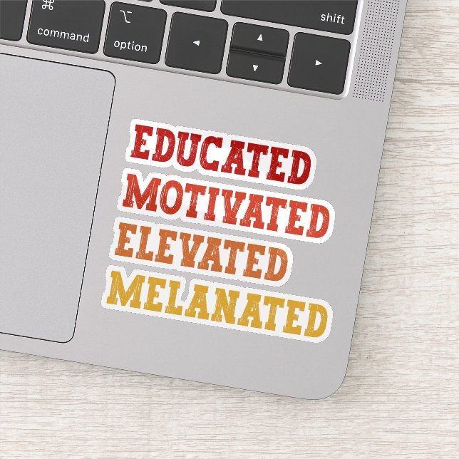 Sticker Cool de l'enseignant diplômé, motivé et élevé (Détail)