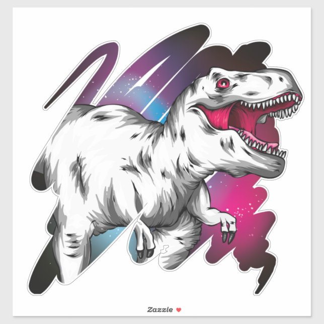 Sticker Cool Dinosaur (Feuille)