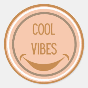 Sticker cool Vibes mignon