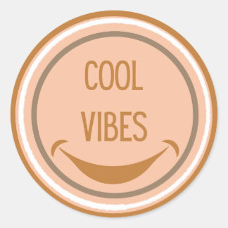 Sticker cool Vibes mignon