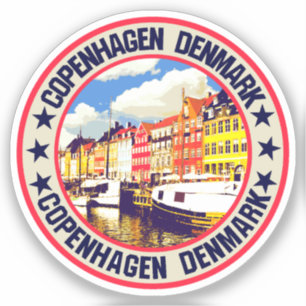 Sticker Copenhague