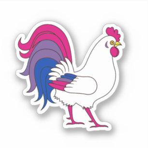Sticker Coq bisexuel