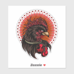 Sticker Coq de boîte