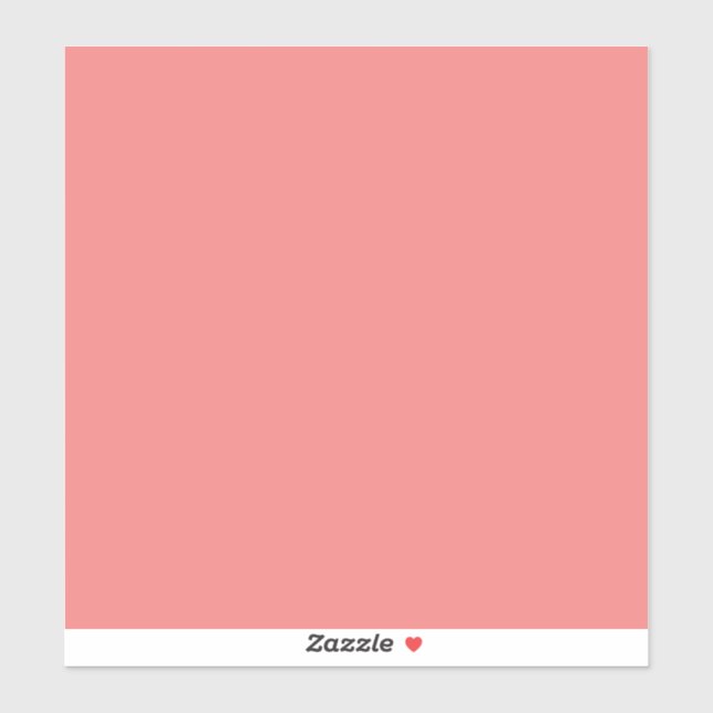 Sticker Corail clair (Feuille)