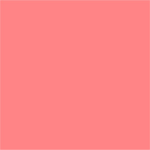 Sticker Coral rose (couleur solide) 