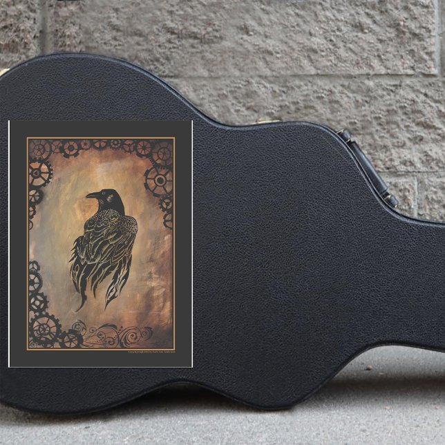 Sticker Corbeau (Créateur téléchargé)