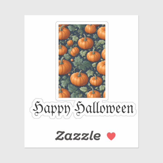 Sticker Correctif Citrouille feuillet (Feuille)