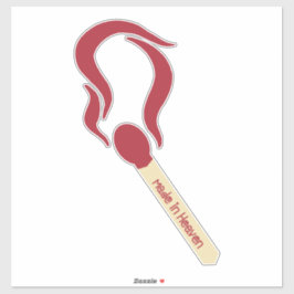 Sticker Correspondance faite au Ciel