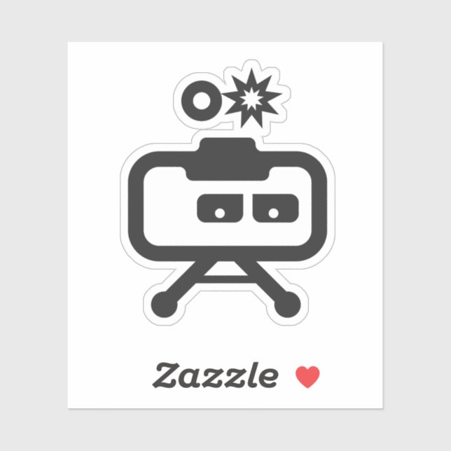 Sticker Cosmicity Logobot 3" Sticker, 6 ct. (Feuille)