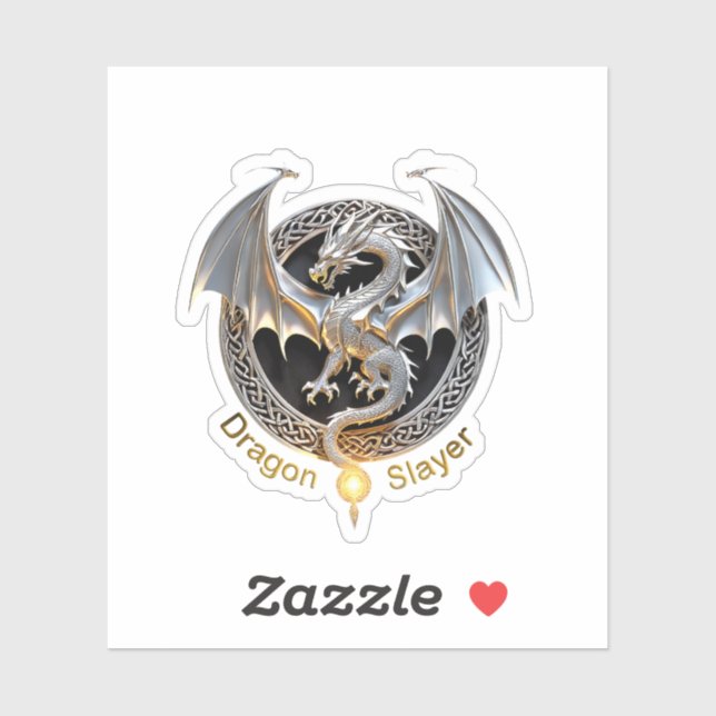 Sticker Couche de dragon (Feuille)