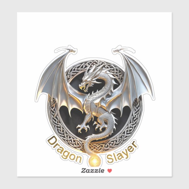 Sticker Couche de dragon (Feuille)