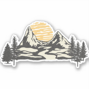 Sticker Coucher de soleil