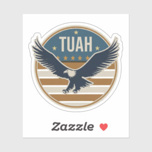 Sticker Coucher de soleil Hawk Tuah