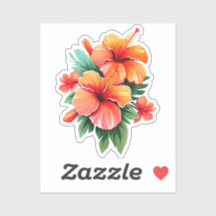 Coucher de soleil tropical : Hibiscus Harmony