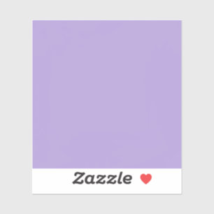 Sticker Couleur claire pastel violet