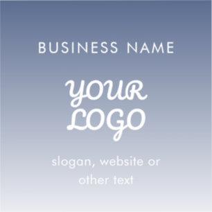 Sticker Couleur de dégradé modifiable de votre logo