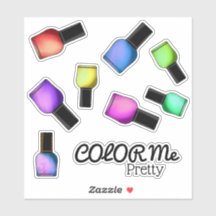Couleur moi Joli clou polonais Maquillage doux