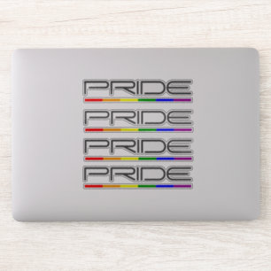 Sticker Couleurs de la fierté Gay Pride