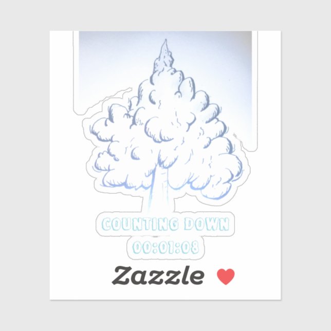 Sticker Counting Down  00:01:08 (Feuille)