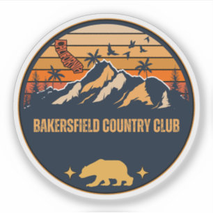Sticker Country Club de Bakersfield, Californie