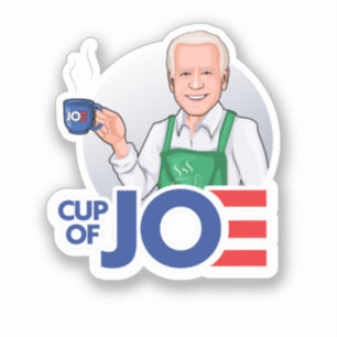 Sticker Coupe Joe Biden