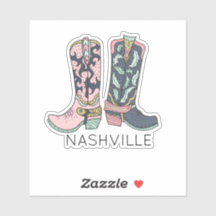 Sticker Coupe Personnalisé Du Pays De Nashville