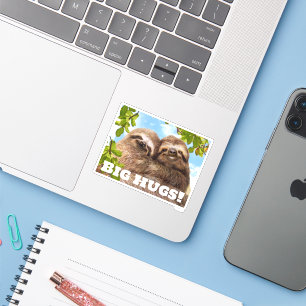 Sticker Couple de paresseux
