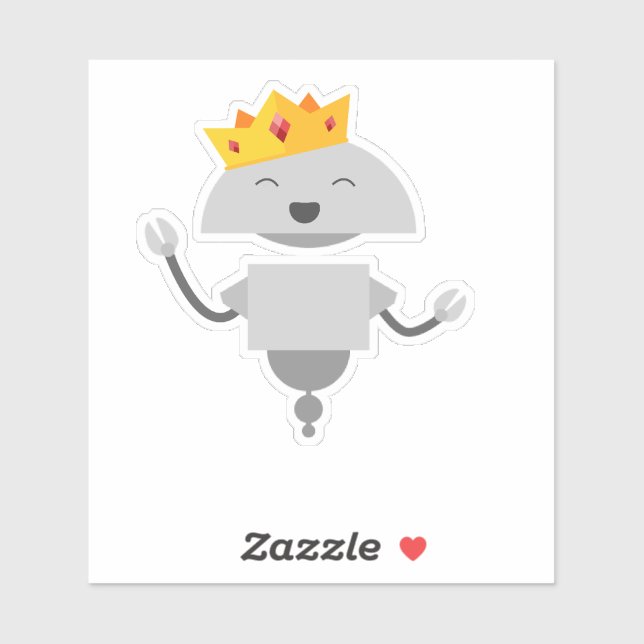 Sticker couronne (Feuille)