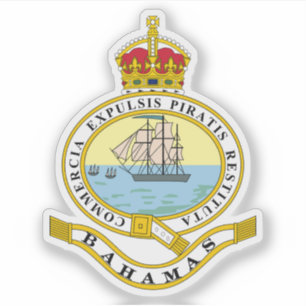 Sticker Couronne des Bahamas (1904-1953)