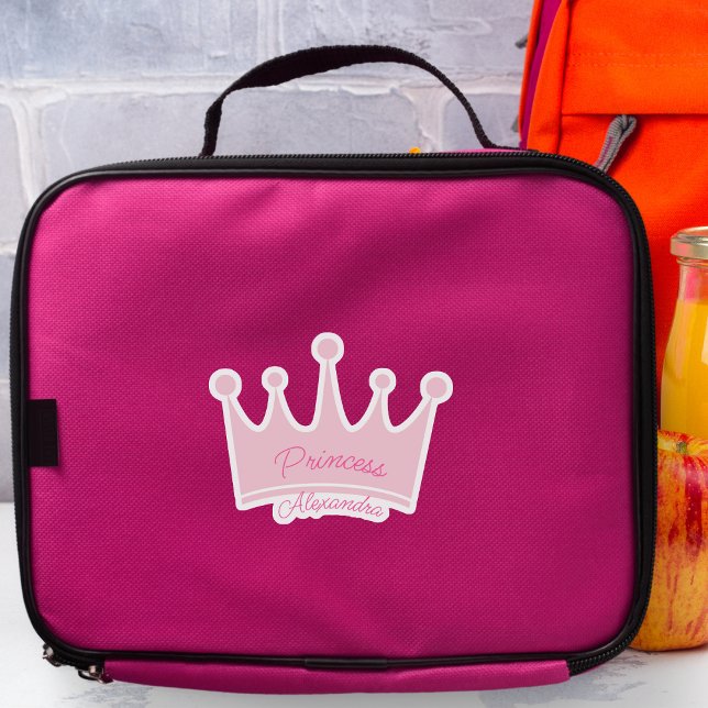 Sticker Couronne rose Nom personnalisé Contour-Cut (Easily personalize this contour sticker with a custom name or other text. )