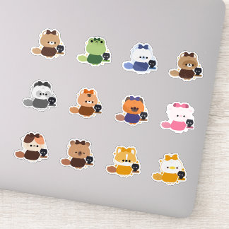 Sticker Courrier de livraison des animaux