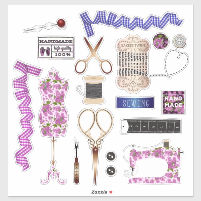 Sticker couture couture couture couture couture (Feuille)